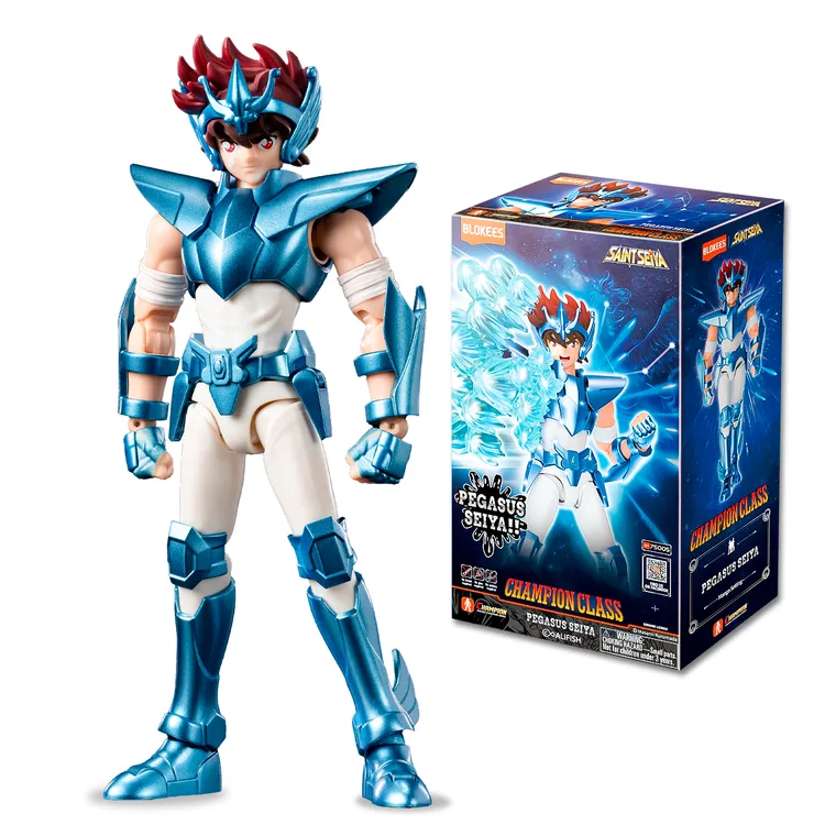 Blokees Boneco Articulado Action Saint Seiya Pegasus 