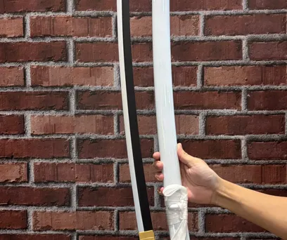 Katana de Bambu Zoro – One Piece (Branca) 