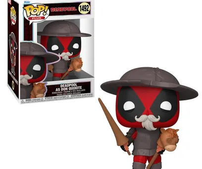 Funko Pop! Plus Marvel Deadpool Literaruta Clássica - Don Quixote 1492