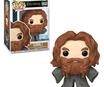 Funko Pop! Exclusivo O Senhor dos Anéis - Gimli 1833