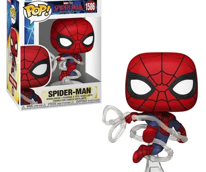 Funko Pop! Marvel Homem-Aranha: Um Novo Dia - Homem-Aranha com Teia 1586