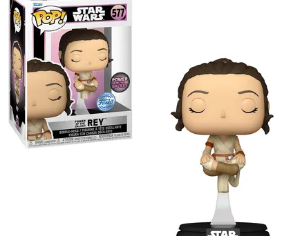 FUNKO POP STAR WARS EXCLUSIVE - POWER OF THE GALAXY: REY 577 