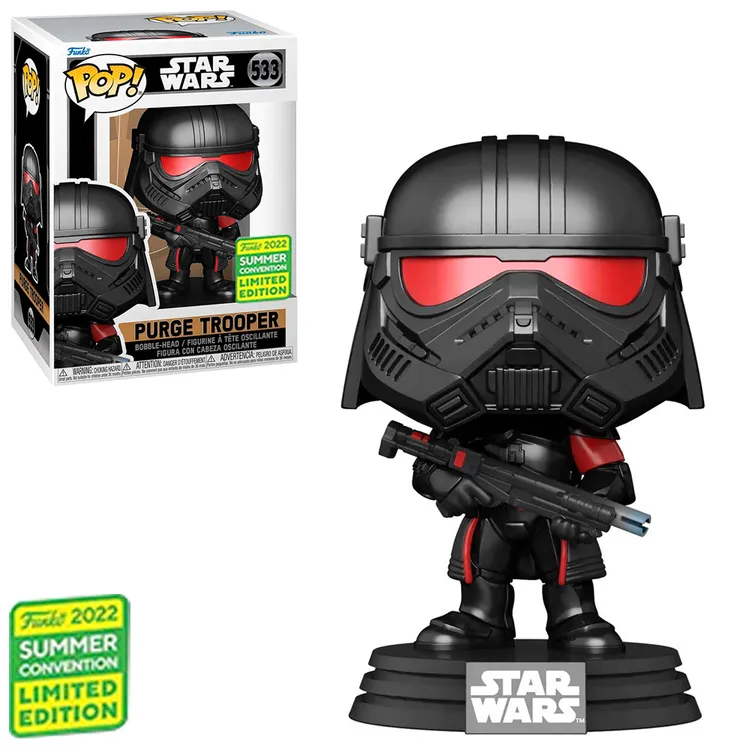 FUNKO POP STAR WARS EXCLUSIVE - PURGE TROOPER 533 (SDCC 2022) 