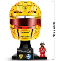 LEGO Capacete Scuderia Ferrari HP Lewis Hamilton - imagem 2