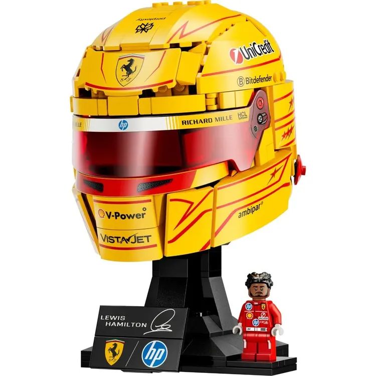 LEGO Capacete Scuderia Ferrari HP Lewis Hamilton