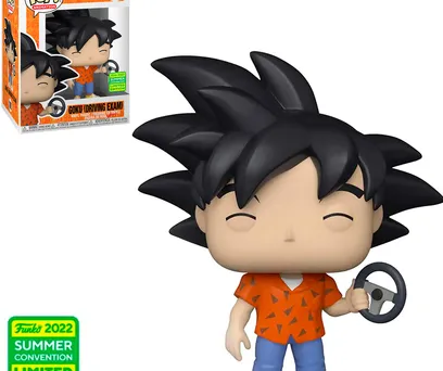 FUNKO POP DRAGON BALL Z - GOKU DRIVING EXAM 1162 (SDCC 2022) 