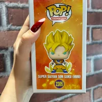 FUNKO POP ANIMATION DRAGON BALL DAIMA - SUPER SAIYAN SON GOKU (MINI) 2305  - imagem 3