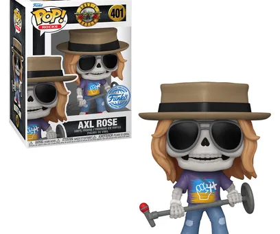 FUNKO POP ROCKS GUNS N' ROSES EXCLUSIVE - AXL ROSE (SKELETON) 401 