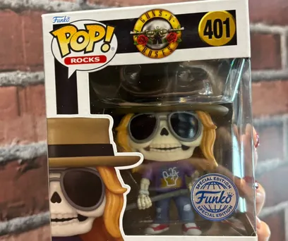 FUNKO POP ROCKS GUNS N' ROSES EXCLUSIVE - AXL ROSE (SKELETON) 401 