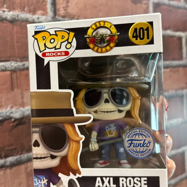 FUNKO POP ROCKS GUNS N' ROSES EXCLUSIVE - AXL ROSE (SKELETON) 401 