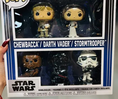 Funko Pop Star Wars – Pack com 5 funkos