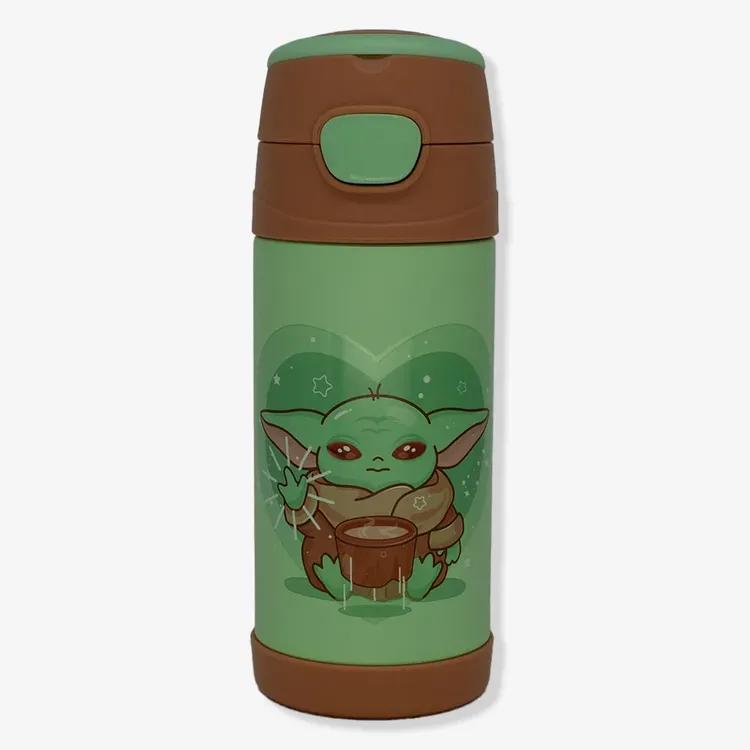 Garrafa Térmica Infantil Top Handle Grogu Baby Yoda – Star Wars 