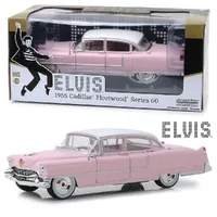 Miniatura Elvis Presley – 1955 Cadillac Fleetwood Series 60 Pink Cadillac 1:24  - imagem 2