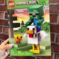 LEGO Minecraft Chicken Jockey – 21582  - imagem 1