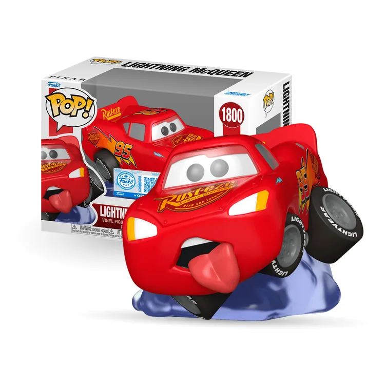 PRÉ-VENDA Funko Pop Disney Carros - Salto Do Relampago Mcqueen 