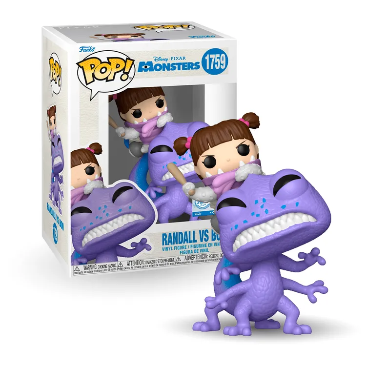 PRÉ-VENDA  Funko Pop Exclusivo Disney Monstros S.A. Randall E Boo