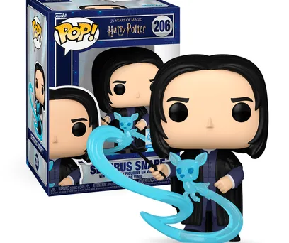 PRÉ-VENDA Funko Pop Harry Potter 25 Anos - Snape Com Patrono 206