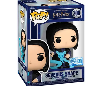 PRÉ-VENDA Funko Pop Harry Potter 25 Anos - Snape Com Patrono 206