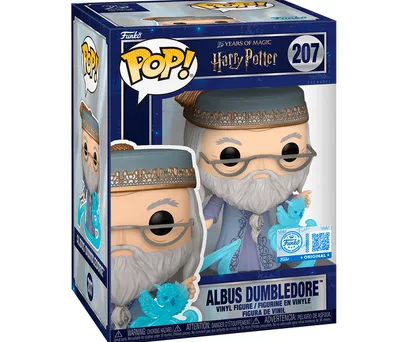 PRÉ-VENDA  Funko Pop Harry Potter 25 Anos - Dumbledore Com Patrono 207