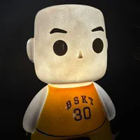 LUMINARIA TOY SPORT BASQUETE AMARELO 30  - imagem 2