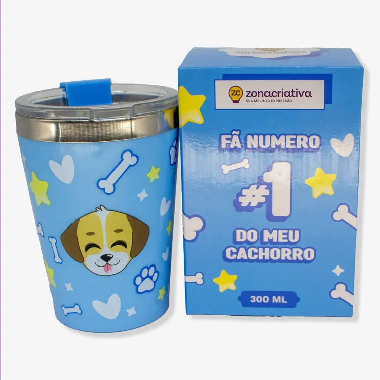 Copo Snap Amo Dogs – Zonacriativa 
