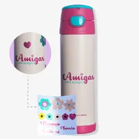 Garrafa Top Handle Amigas Floral – Zonacriativa  - imagem 1