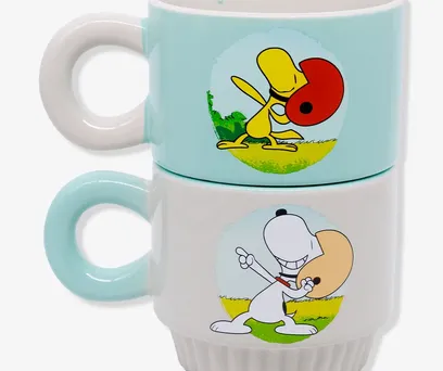 Caneca Joy Snoopy e Woodstock 