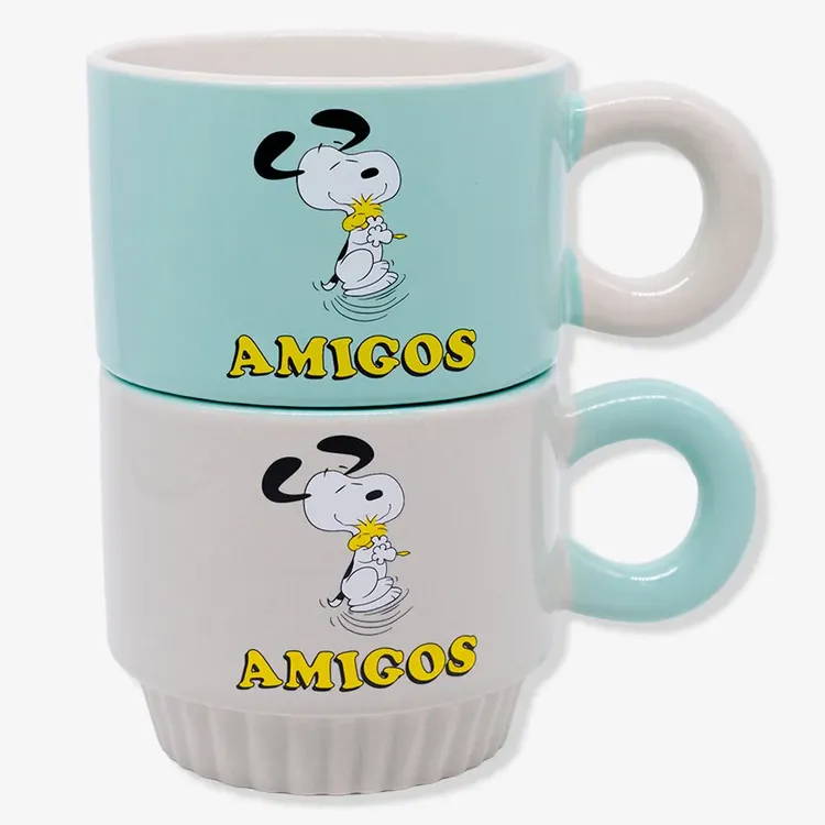 Caneca Joy Snoopy e Woodstock 