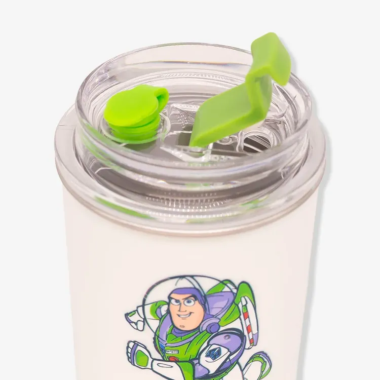 Copo Neo com Canudo Buzz Lightyear - Toy Story 