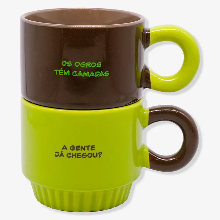 Caneca Joy Shrek e Burro 