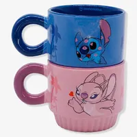 Caneca Joy Stitch e Angel - Disney  - imagem 1