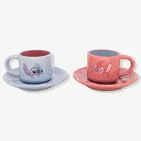 Kit Xicara com Pires Stitch e Angel - Disney  - imagem 1