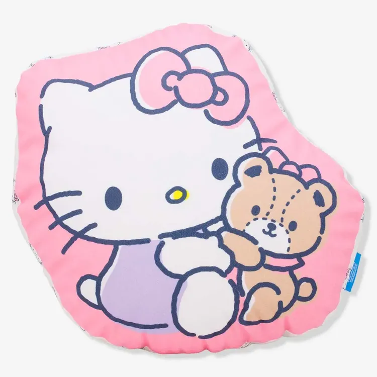 Almofada Formato Hello Kitty Ursinho 