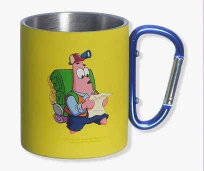Caneca Mosquetão Bob Esponja 