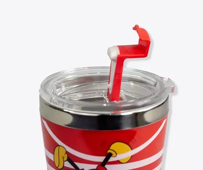 Copo Snap Mickey Mouse Listras - Disney 
