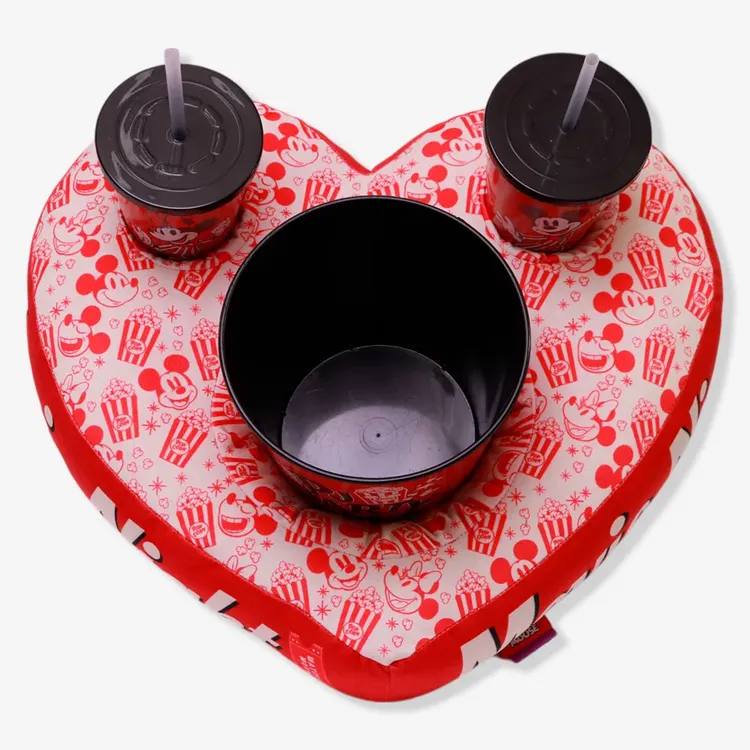Kit Pipoca Coração Mickey e Minnie Namorados - Disney 