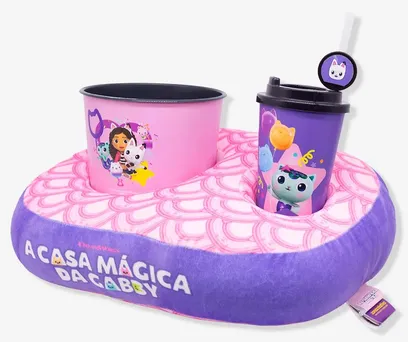 Kit Pipoca Infantil A Casa Mágica da Gaby 