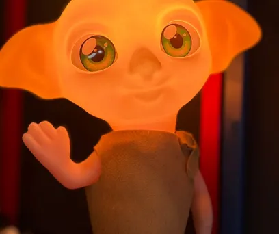 Luminária Dobby Harry Potter 