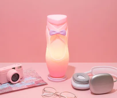 Luminária Sapatilha Rosa 