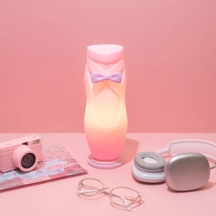 Luminária Sapatilha Rosa 