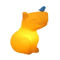 Luminária Capivara Amarela com Passarinho  - imagem 3