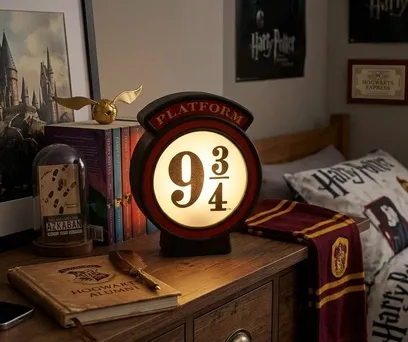 Luminária Plataforma 9 e 3/4 Harry Potter 