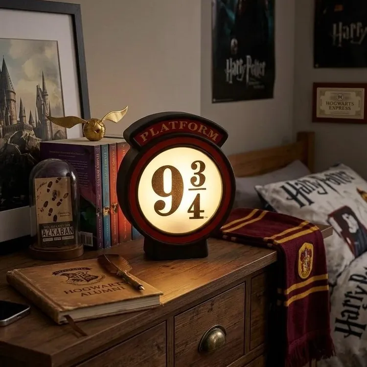 Luminária Plataforma 9 e 3/4 Harry Potter 