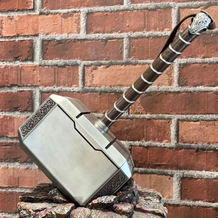 martelo mjolnir THOR em Resina com base