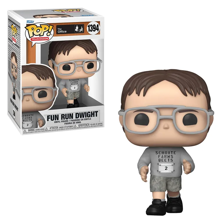 FUNKO POP THE OFFICE - FUN RUN DWIGHT 1394 