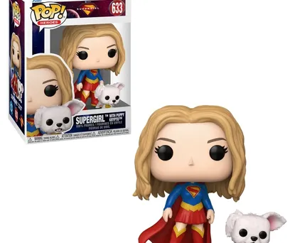 Funko Pop DC Comics Supergirl - Supergirl e Kripto 633