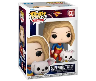 Funko Pop DC Comics Supergirl - Supergirl e Kripto 633