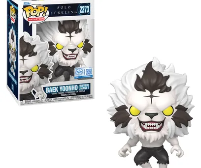 FUNKO POP SOLO LEVELING EXCLUSIVE - BAEK YOONHO (SILVER MANE) 2273