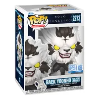 FUNKO POP  CHASE SOLO LEVELING EXCLUSIVE - BAEK YOONHO (SILVER MANE) 2273 - imagem 2