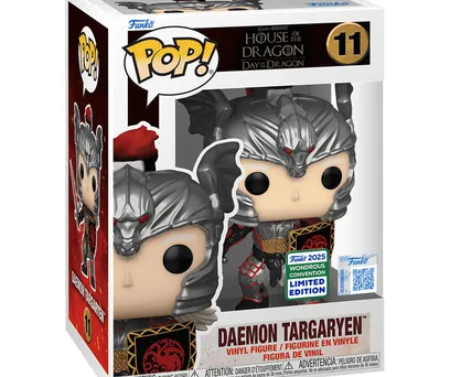 FUNKO POP GAME OF THRONES: HOUSE OF THE DRAGON WONDROUS CONVENTION 2025 EXCLUSIVE - DAEMON TARGARYEN 11